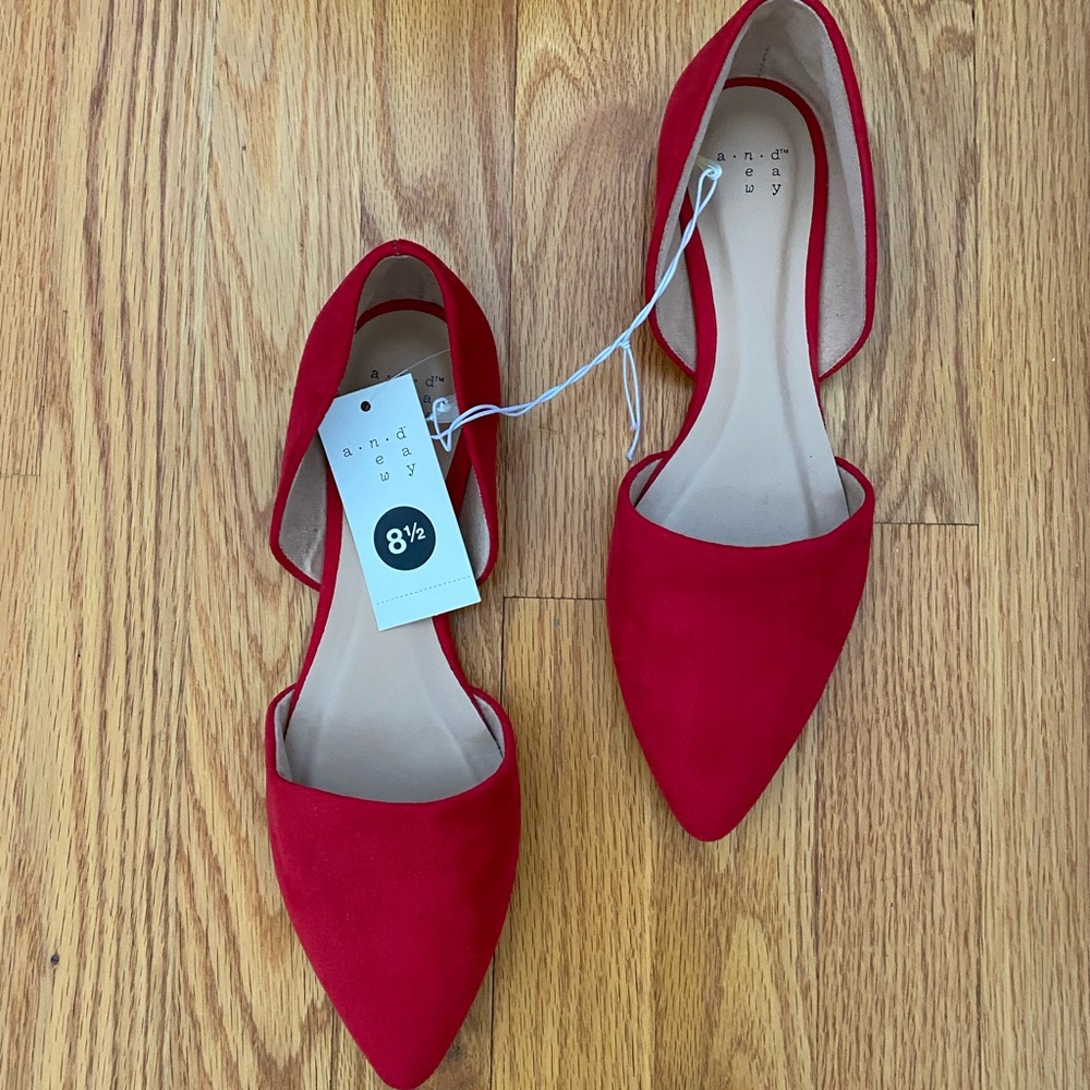 New! A New Day Red Shoes